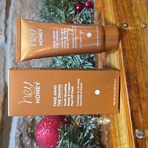 Hey Honey TAKE AWAY THE DRAMA Youth Boosting Honey and Copper Peel Off Mask BNIB